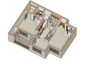 1BR/1BA