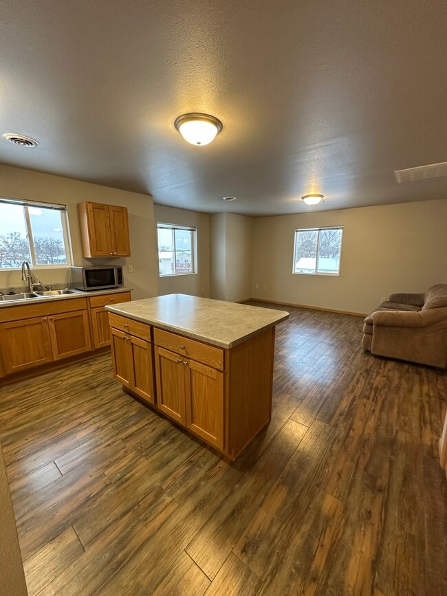 kitchen and living room - 1409 E Sioux Ave Unit 1409  C