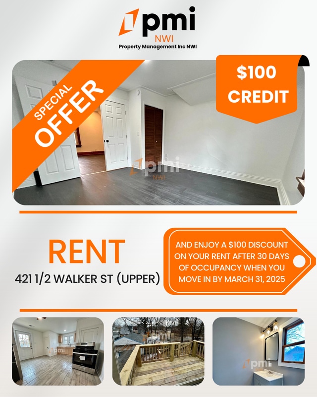 421 1/2 Walker St (Upper) - 421 1/2 Walker St (Upper) Rental