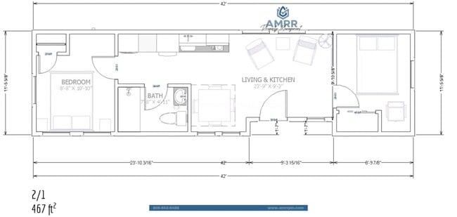 Photo - New Beginnings Start At AMRR: 2 BDR Tiny home in East Lubbock!