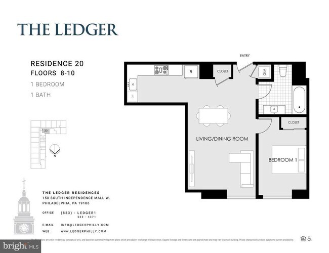 Photo - 150 S Independence Mall W Unit 720