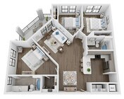 Egret floor plan Sanctuary at Daytona