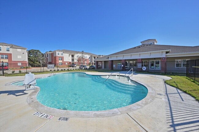 Sparkling Blue Swimming Pool