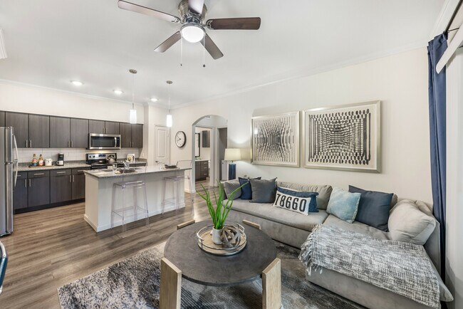 Living Room and Kitchen - Stone Hill