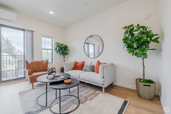 1BR, 1BA - 565SF - Sala de estar - The Meadowlark