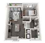 A4 floor plan Wellen