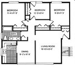 3BR/2BA