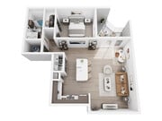A6 floor plan HAUS Memorial Park