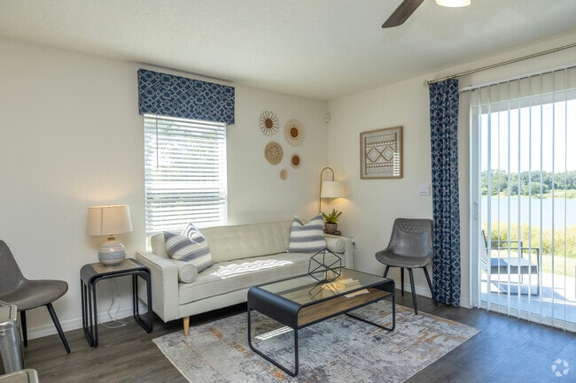 Pearson A - staged - 1,463SF - Living Room
