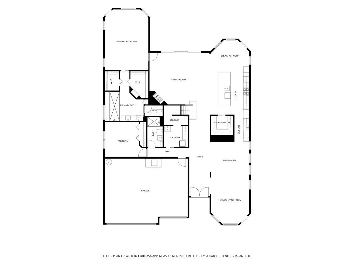 First floor - 10108 Evergreen Hill Dr