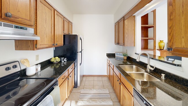 Bright, Spacious Kitchens - High Point Commons Apartments