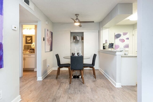 Sequoia floor plan dining area 1x1 750 sq ft