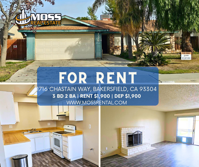 3 Bd 2 Ba Home in South Bakersfield - 3 Bd 2 Ba Home in South Bakersfield