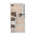 The Birch - 2 Bed, 2 Bath, 881 sq. ft.