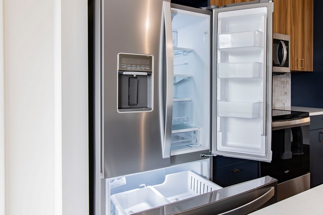 French Door Refrigerators with Water Dispensers