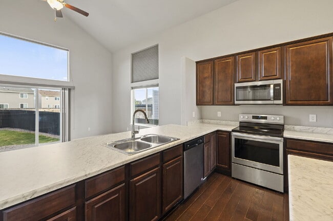 Photo - Newer home located in Larson Ranch Community, featuring main level owners suite.