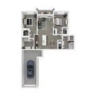 B1G 3D Floor plan