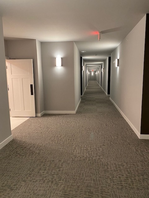Hallway with Elevator Entry