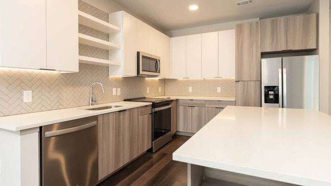 Kitchen with Stainless Steel Appliances