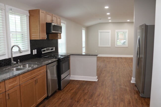 Kitchen wLiving Room view