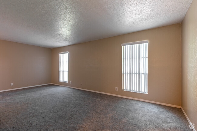 2BR, 1BA - Living Room
