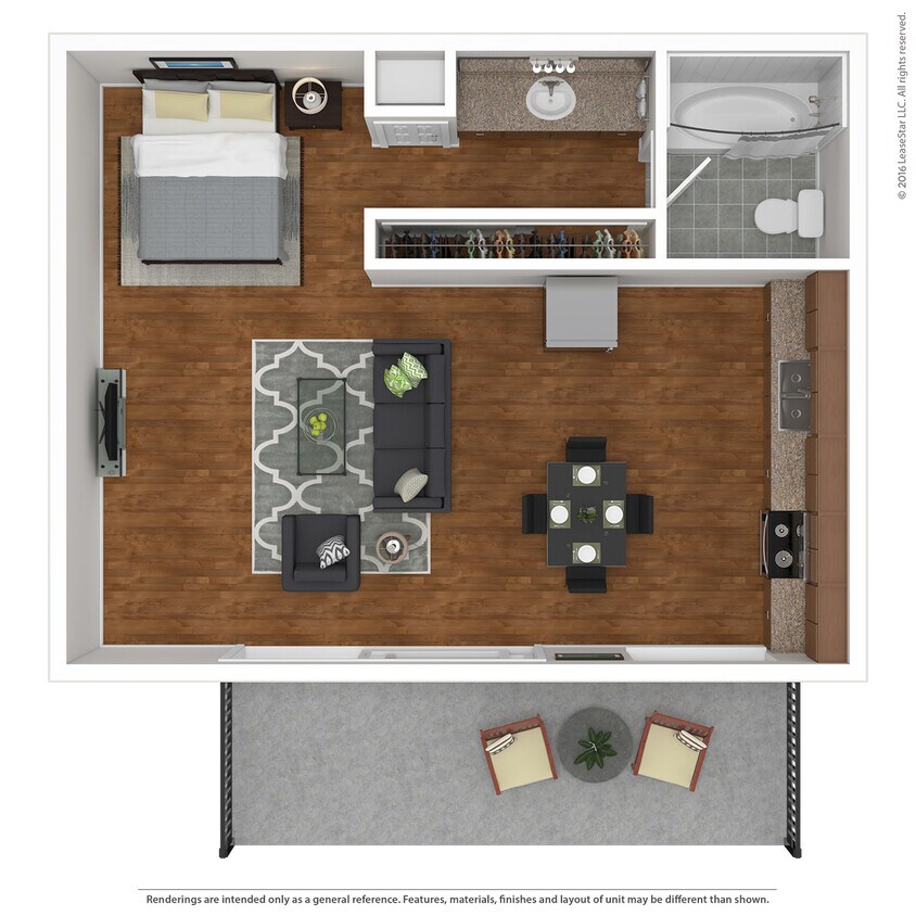 Floor Plan - Studio