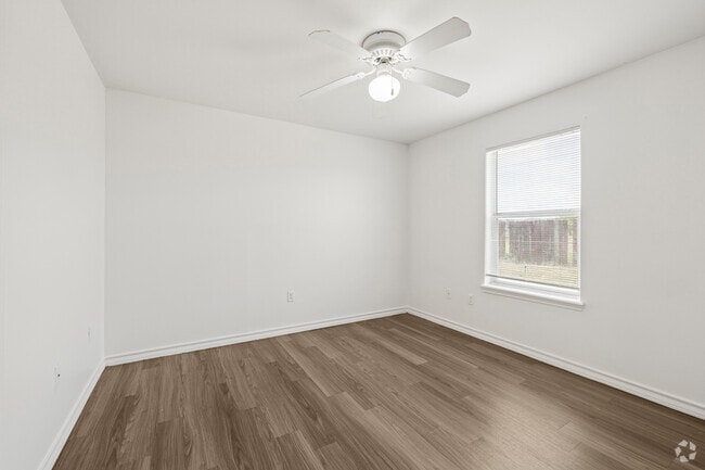 3BR, 2BA - 1,380SF - Primary Bedroom - Wooldridge Creek Apartments