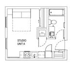 Studio - Floorplan A