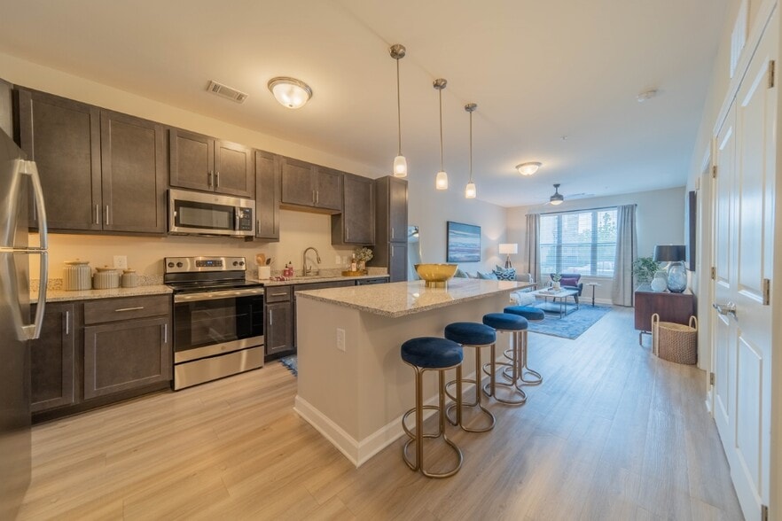Enjoy 9 ft. ceilings in your apartment home