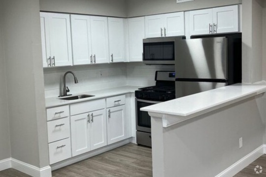 Kitchen - Cottage Street Apartments