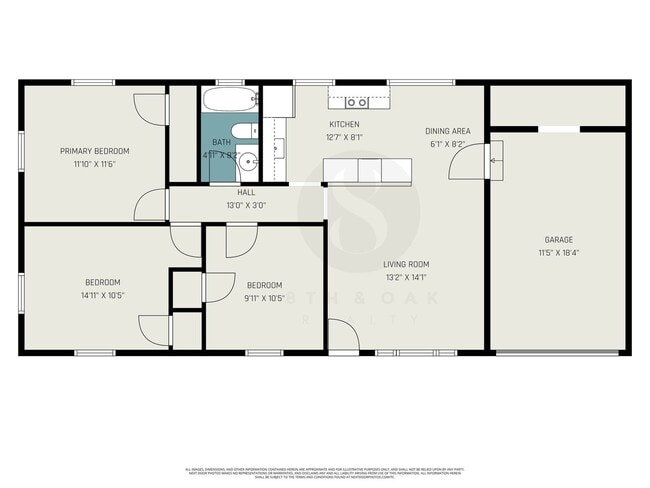 Photo - Charming 3BR/1BA Ranch Home with Open Layo...