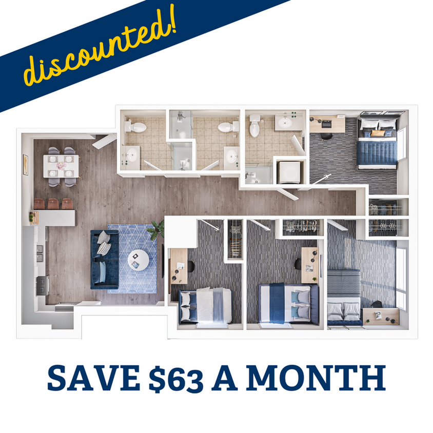 4X3 - C - 4BR/3BA - C Terrace