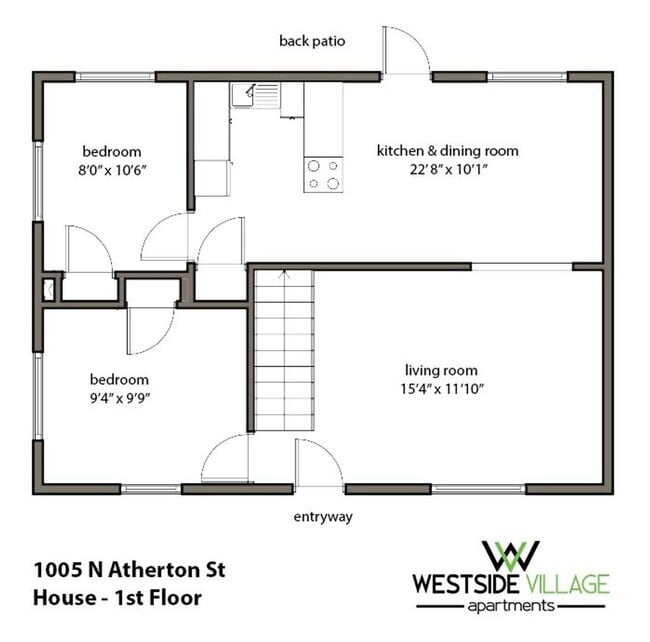 1005 N Atherton St Unit House