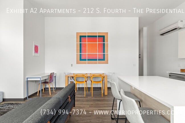 Photo - Exhibit A2 Apartments - 212 S. Fourth -The Presidential - 2 Bed/2 Bath Unit The Presidential - 2 Bed/2 Bath