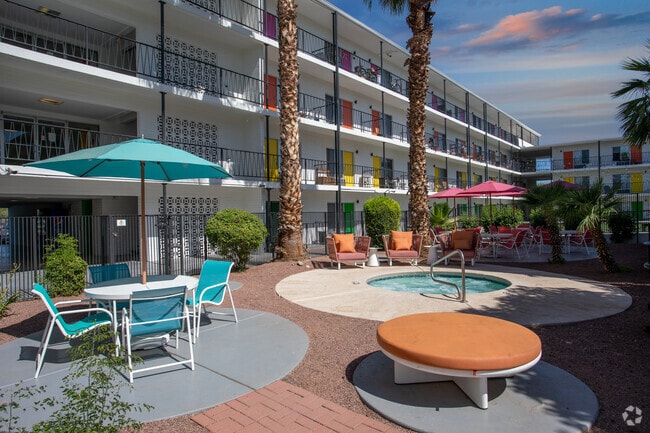 Multiple On-Site Amenities Such as a Pool, Yoga Studio, Business Room, and Clubhouse - Sahara