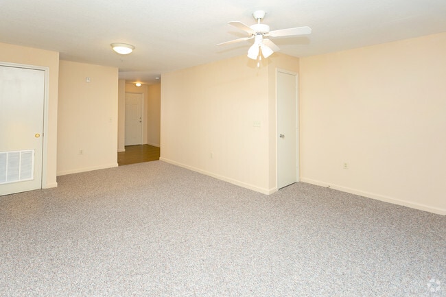 2BR, 2 BA - 948SF-Living Room