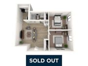2 Bedroom | 1 Bathroom