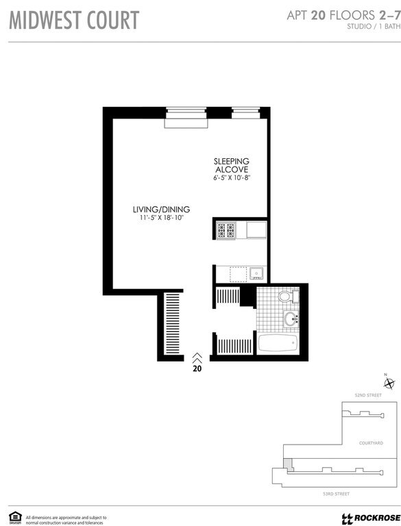 Photo - 410 W 53rd St Apartment Unit 720