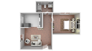 Edenview Apartments - 1 Bed 1 Bath 700sqft (E)