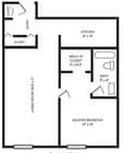 1BR/1BA