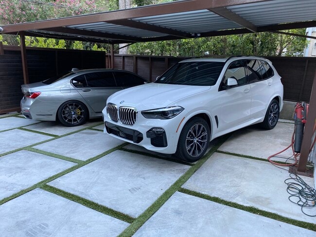 Car port - 1216 N Beverly Glen Blvd