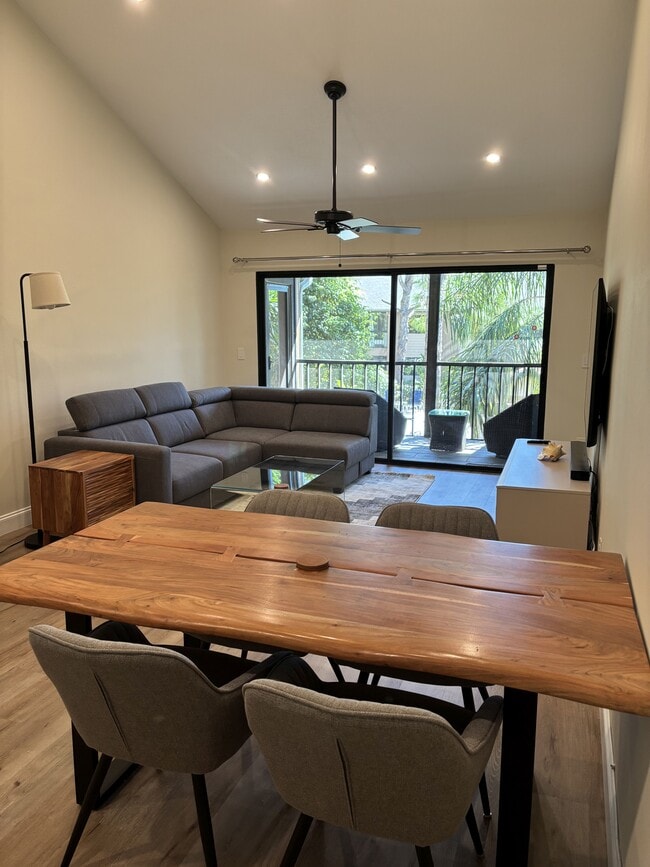 Living room/ Dinning area - 1709 Pelican Cove Rd Unit GL449