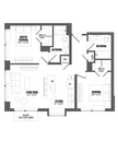 B5H1 floor plan The Hamilton