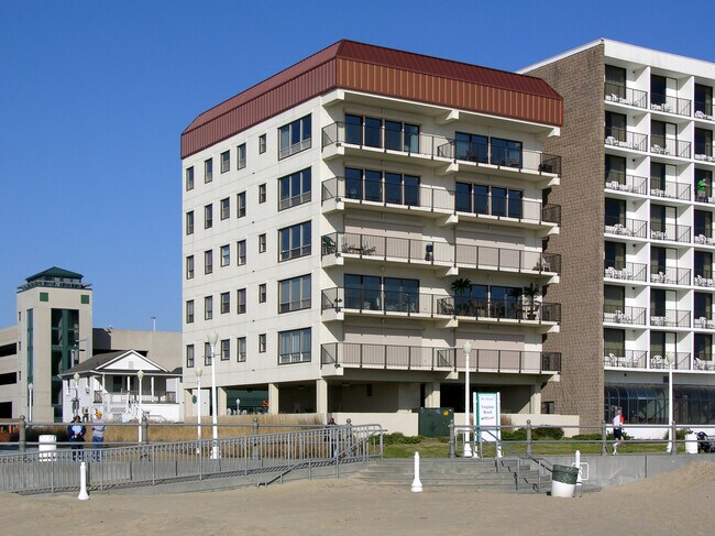 From the beach to the southeast - Seascape Condominium
