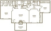 3BR/2BA