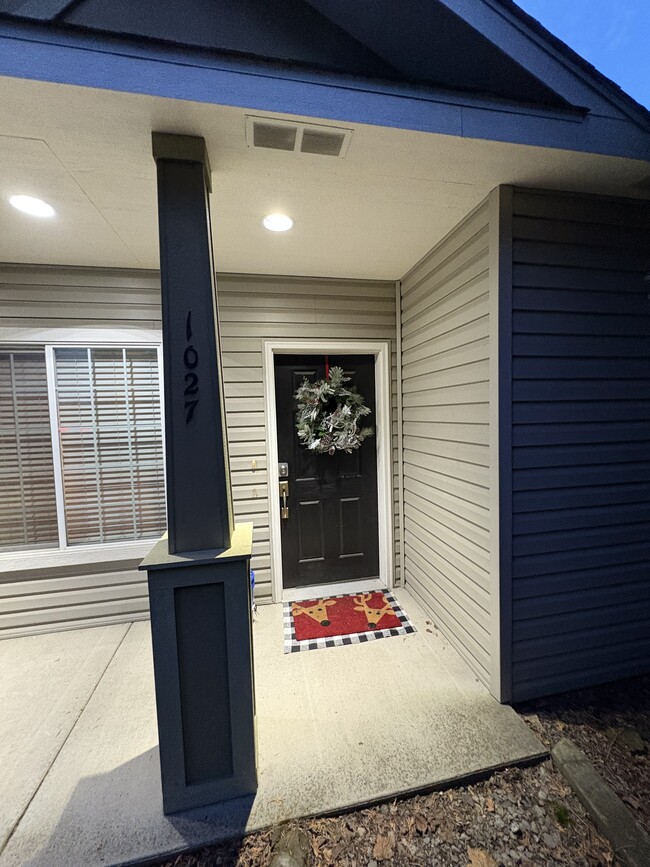 Front door - 1027 S Evergreen Rd Townhome