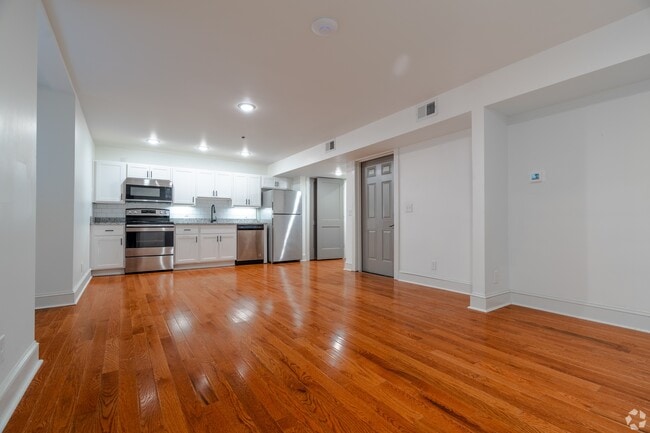 Kitchen, Living & Dining Space