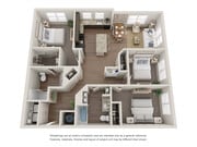 3 Bedroom Floor Plan