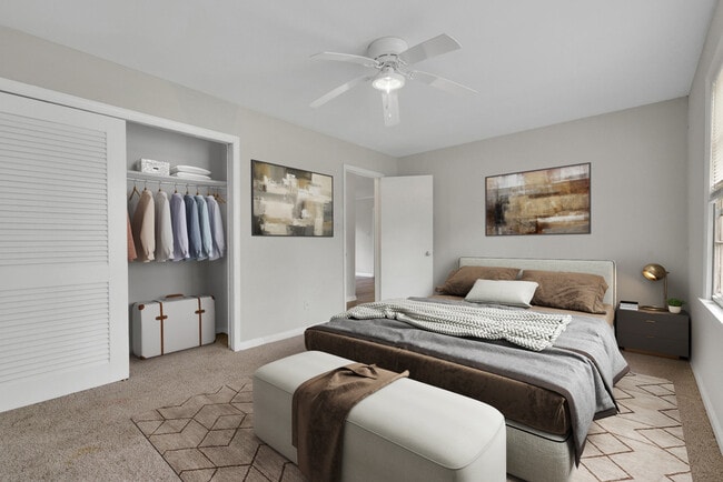 Bedroom 2 - Carrington Woods Apartments