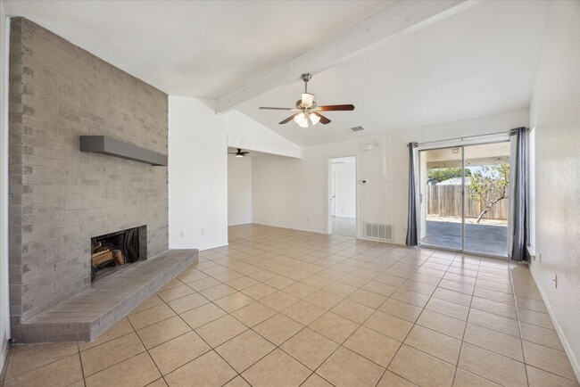 Living room, dinning area patio door - 2007 Old W Pl Townhome